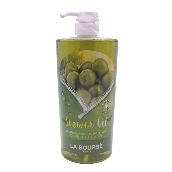La Bourse Paris Shower Gel 1000ml - Olive & Collagen